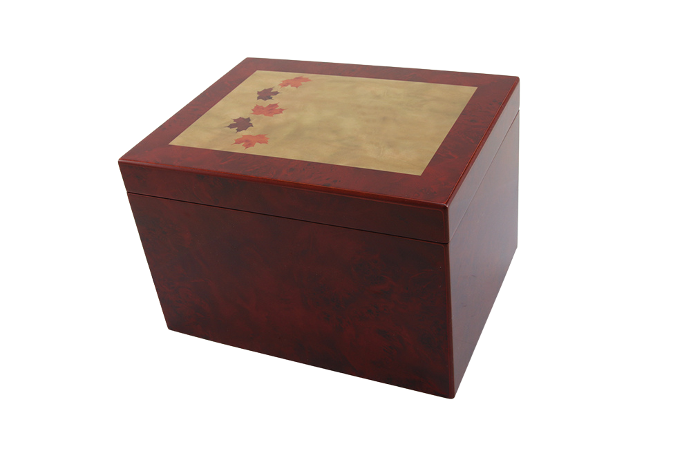 Autumn Leaves Memory Chest